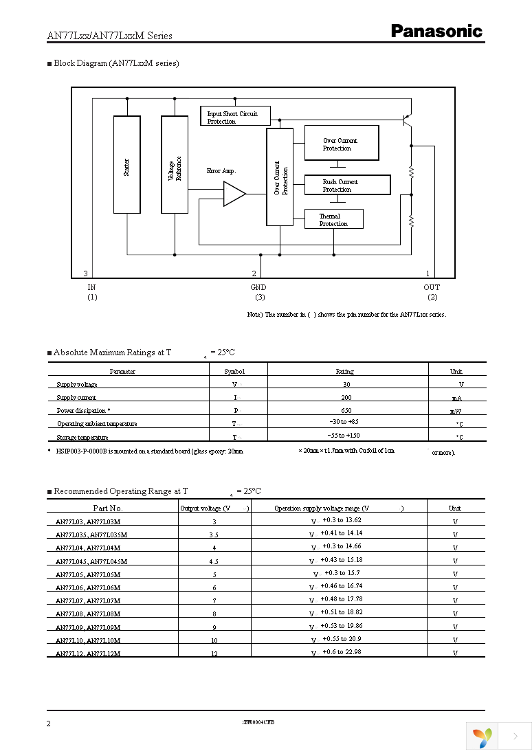 AN77L04M Page 2