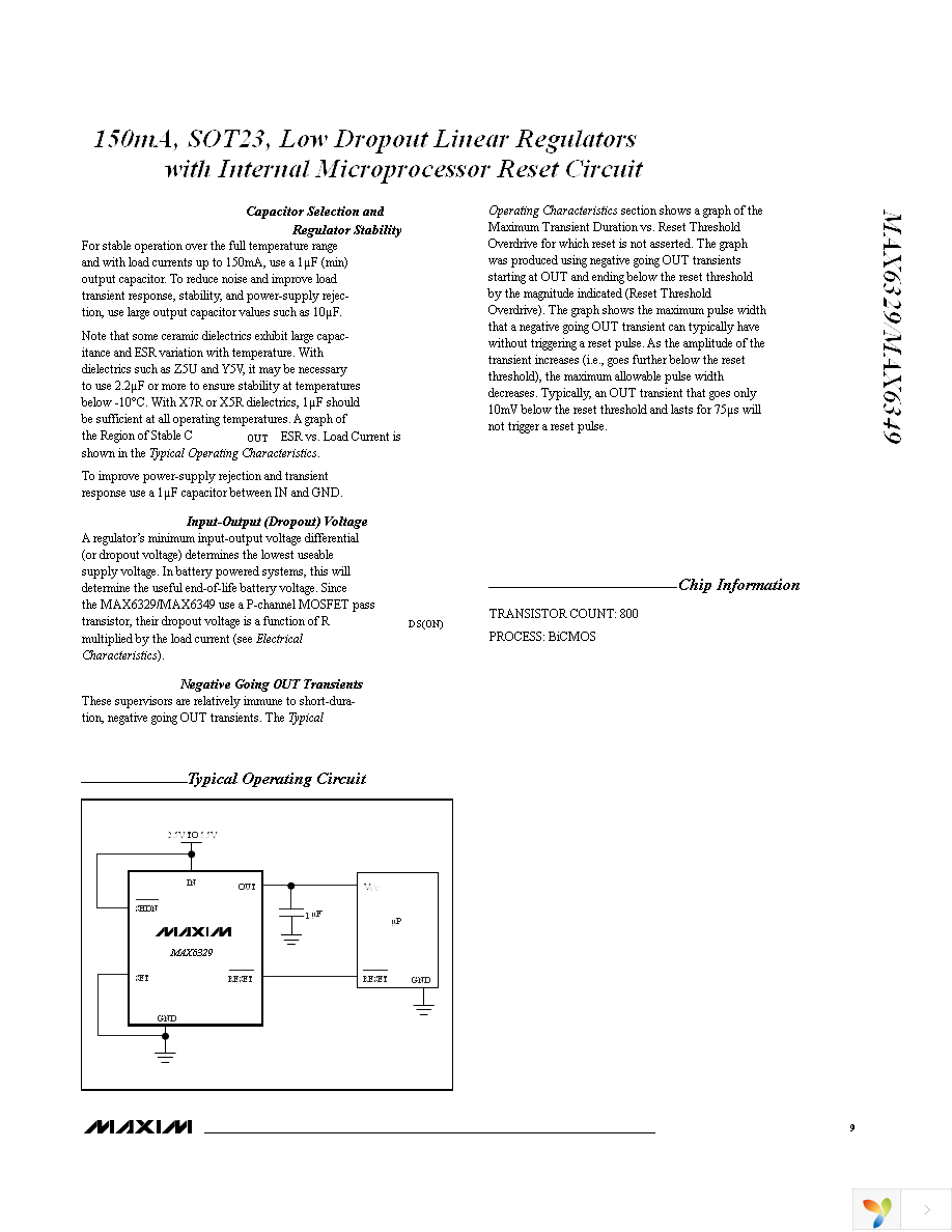 MAX6329TLUT+T Page 9