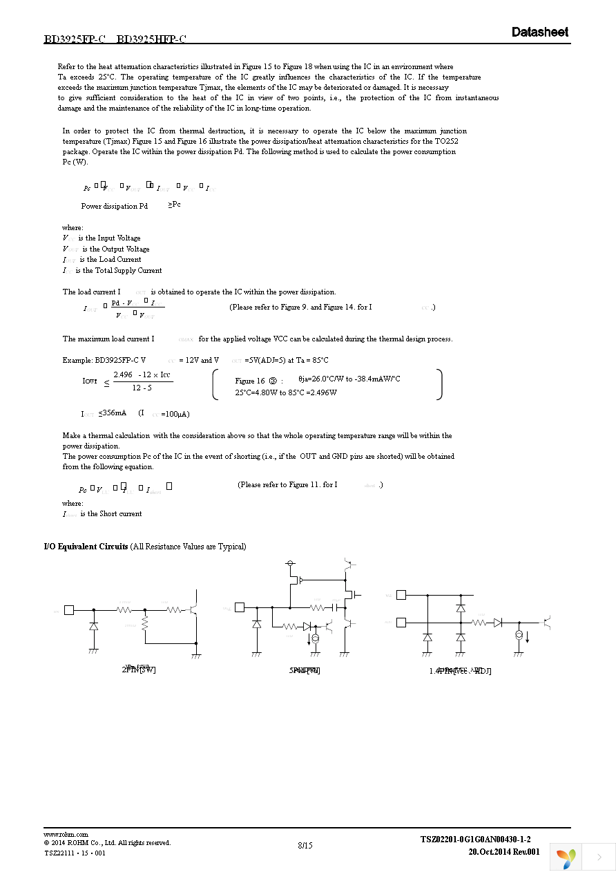 BD3925FP-CE2 Page 8