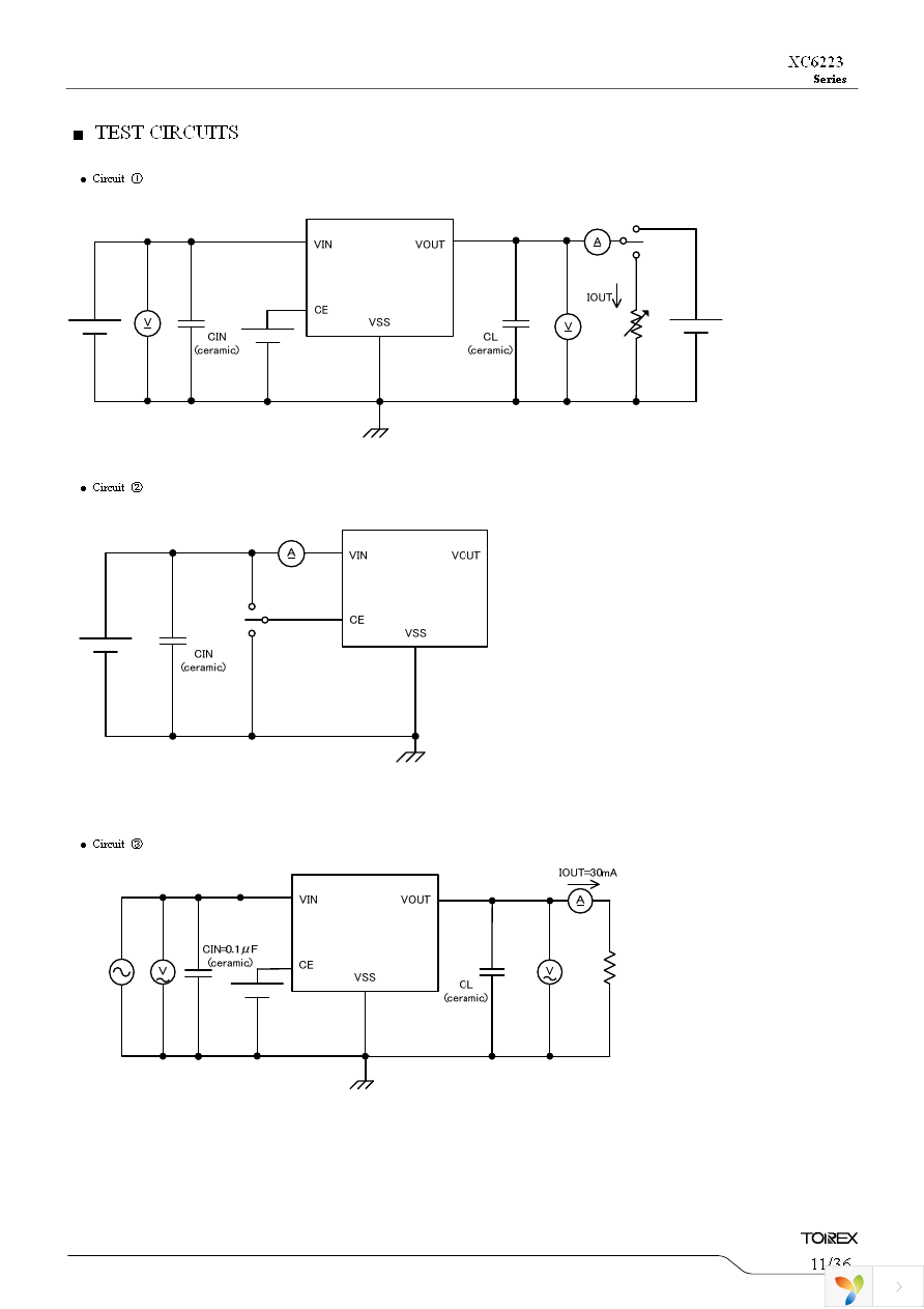 XC6223B3319R-G Page 11