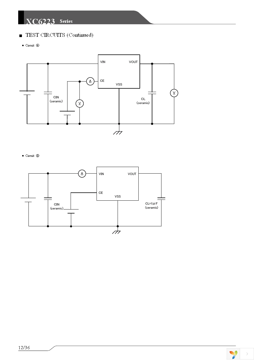 XC6223B3319R-G Page 12