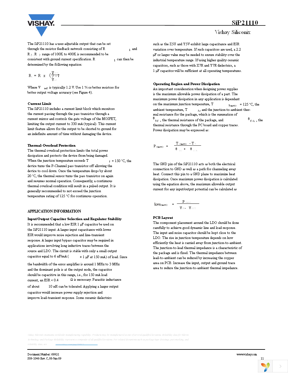 SIP21110DT-T1-E3 Page 11