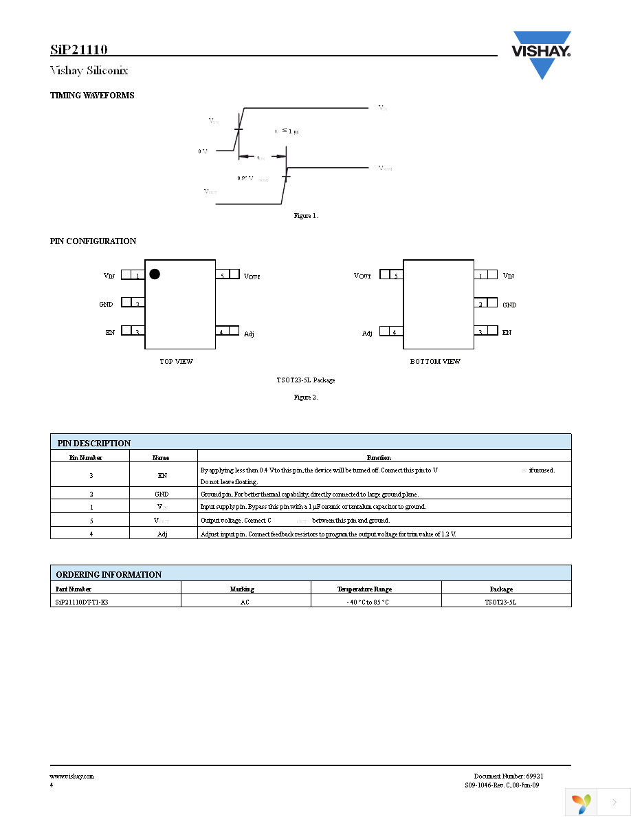 SIP21110DT-T1-E3 Page 4