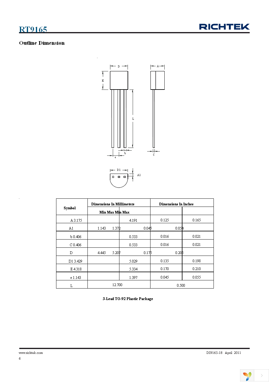 RT9165GX Page 6