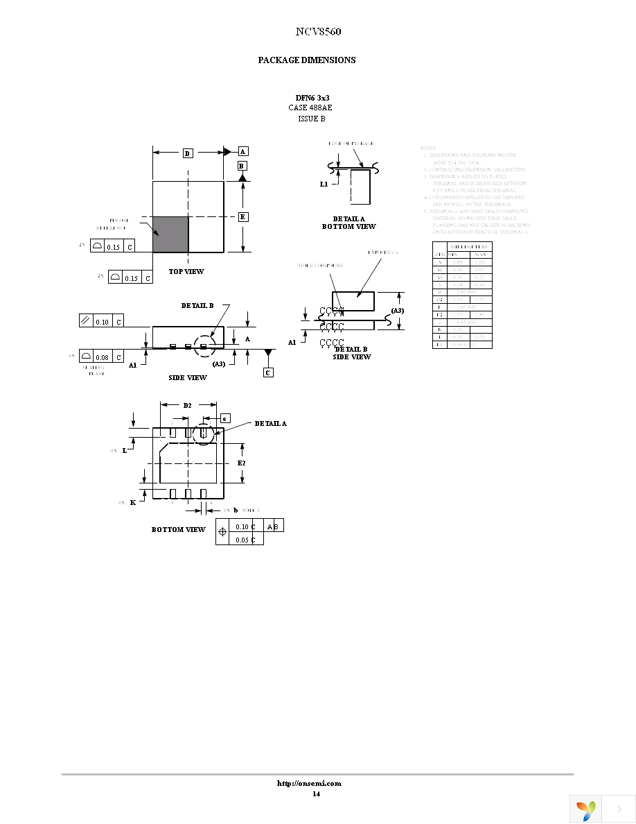 NCV8560SN130T1G Page 14