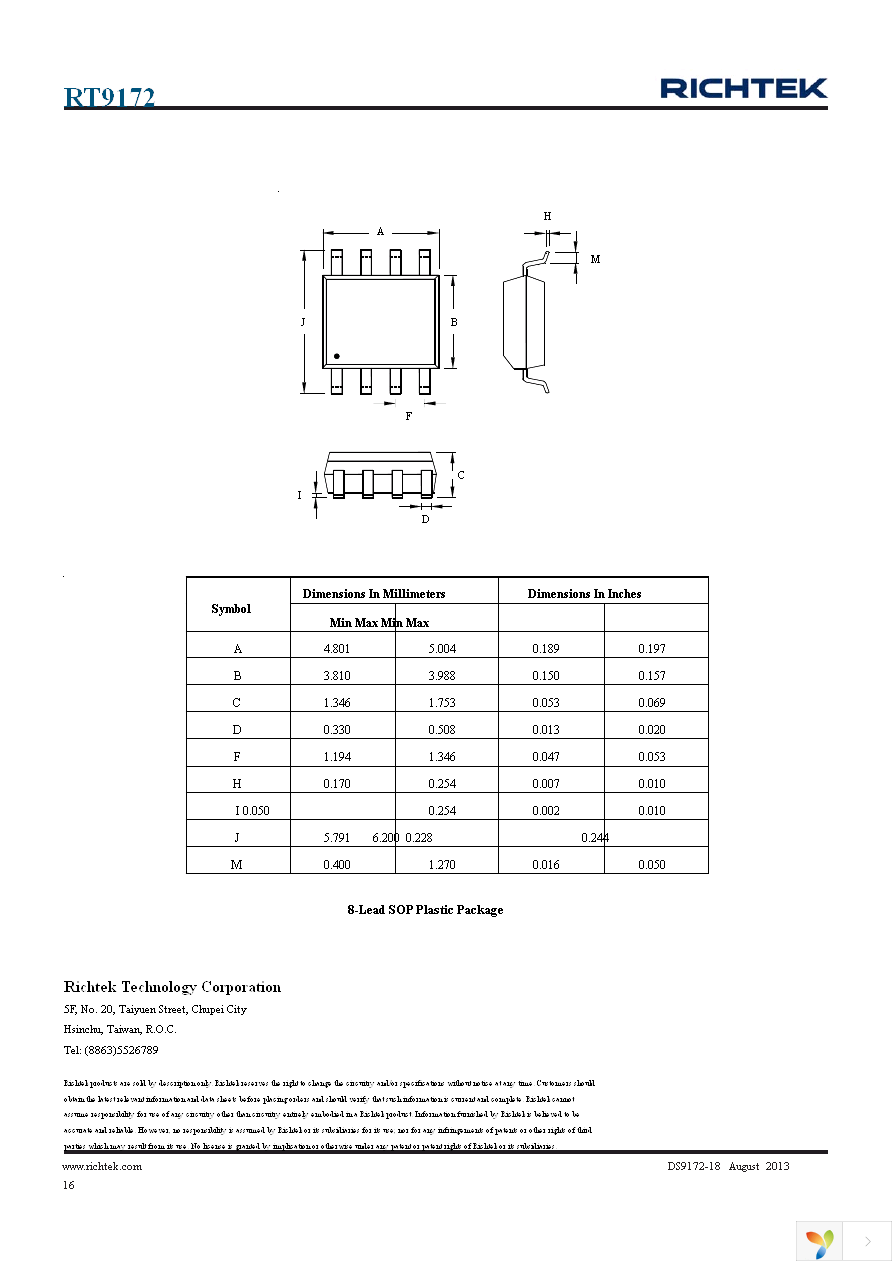 RT9172-25GG Page 16