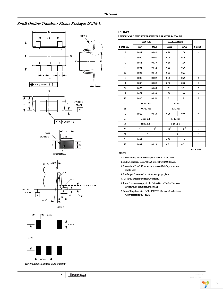 ISL9008IENZ-T Page 10