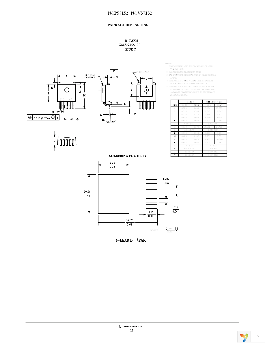 NCP57152MNADJTYG Page 10