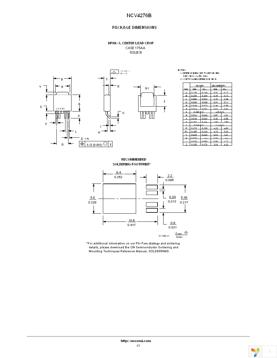 NCV4276BDS33R4G Page 17