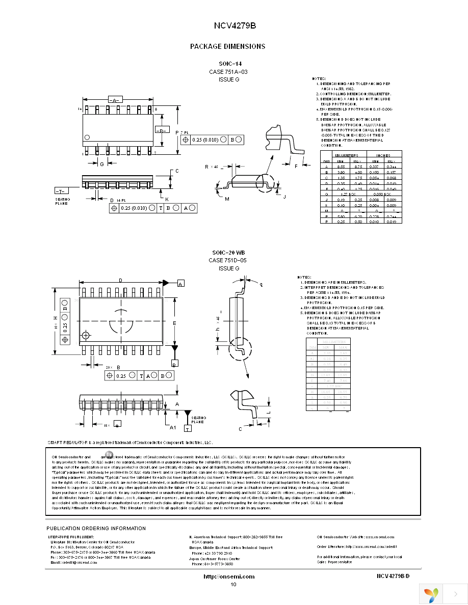 NCV4279BDWR2G Page 10