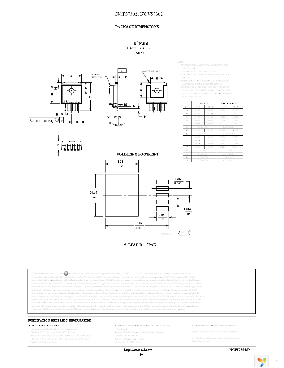 NCP57302DSADJR4G Page 10