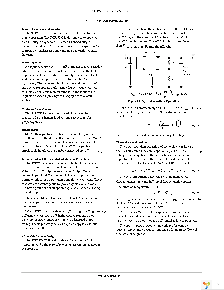 NCP57302DSADJR4G Page 8