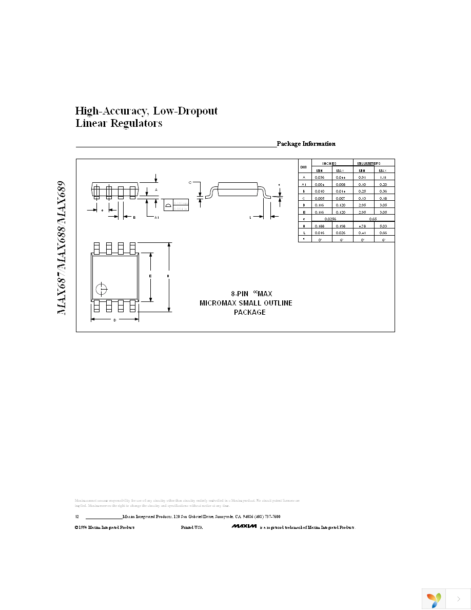 MAX687CPA Page 12