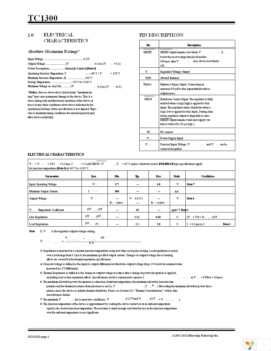 TC1300R-2.5VUA Page 2