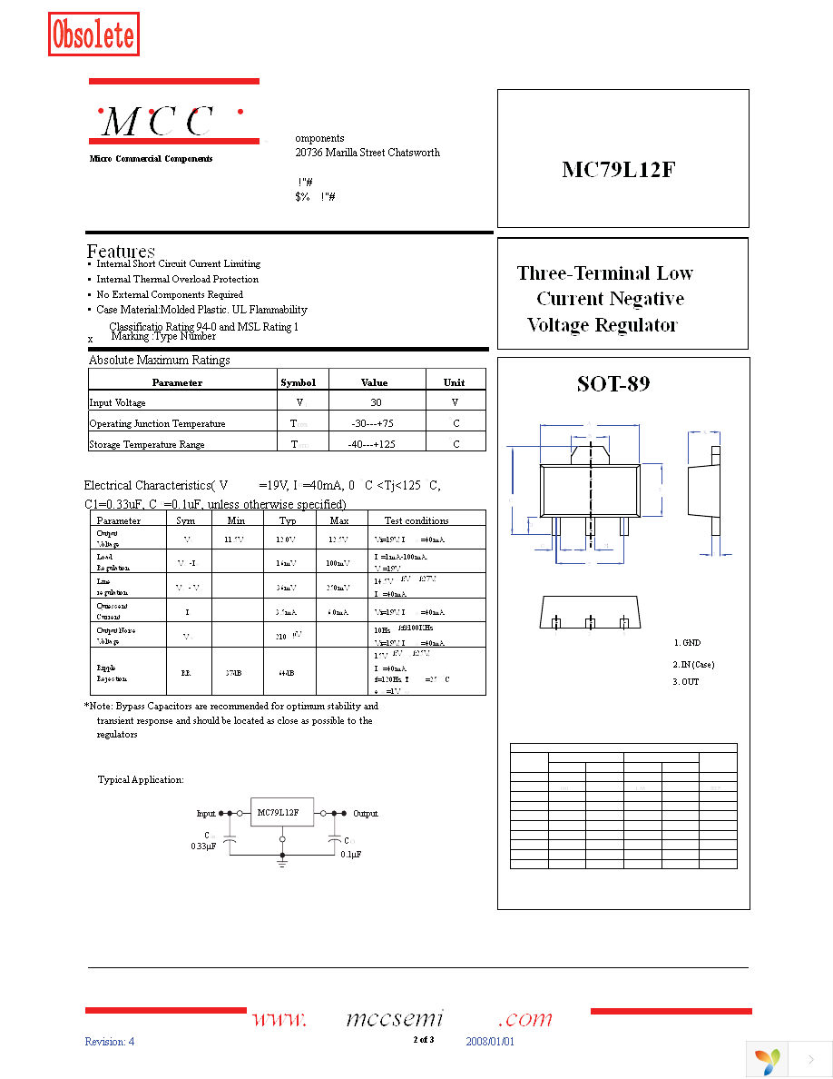 MC79L12F-TP Page 1