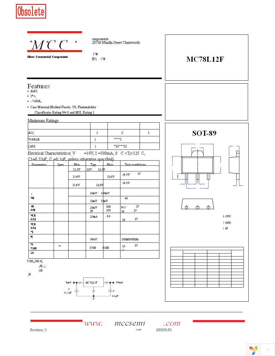 MC78L12F-TP Page 1