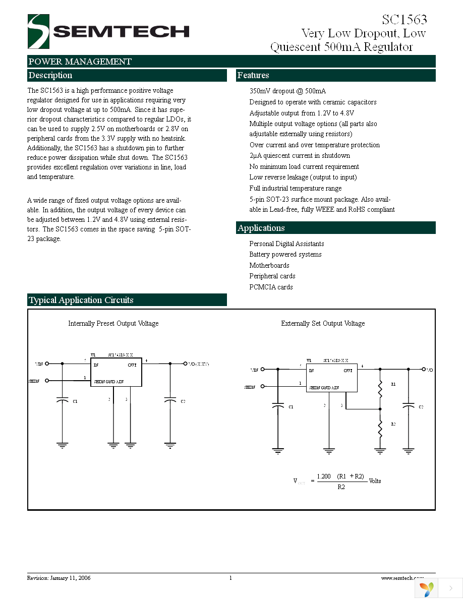 SC1563ISK1.8TRT Page 1