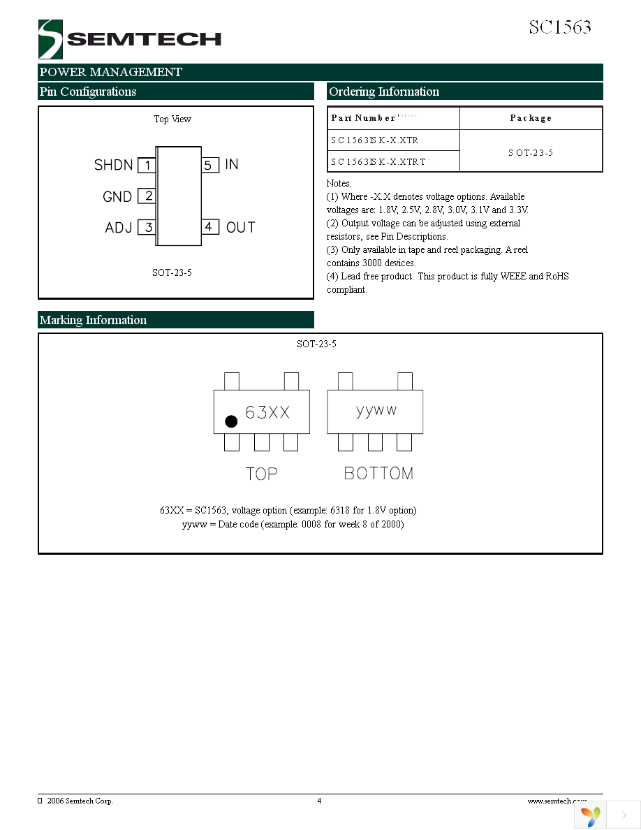 SC1563ISK1.8TRT Page 4