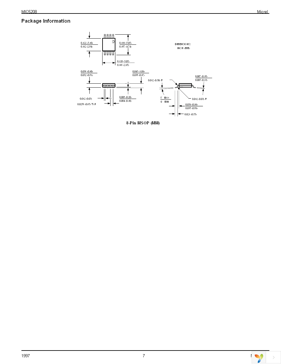 MIC5208-3.3BMM Page 7