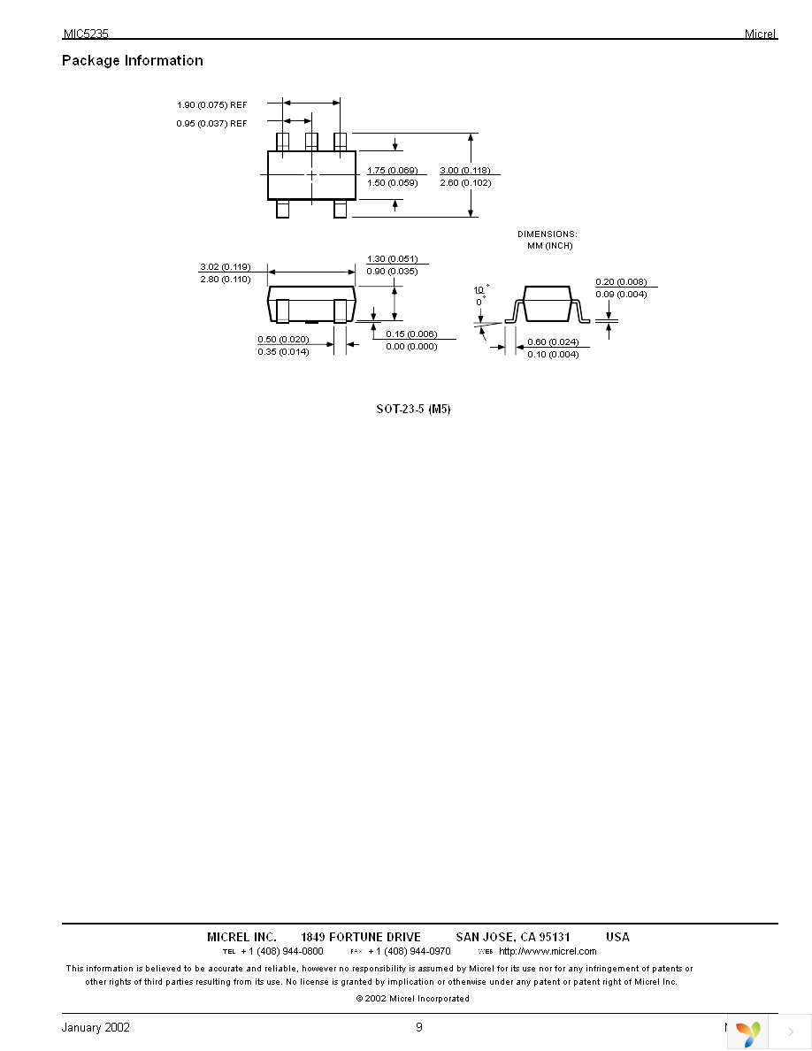 MIC5235BM Page 9