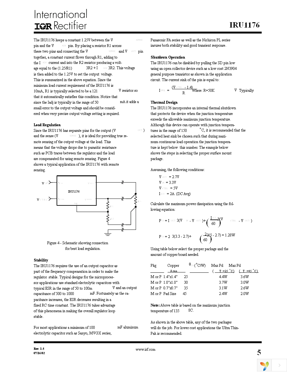 IRU1176CM Page 5