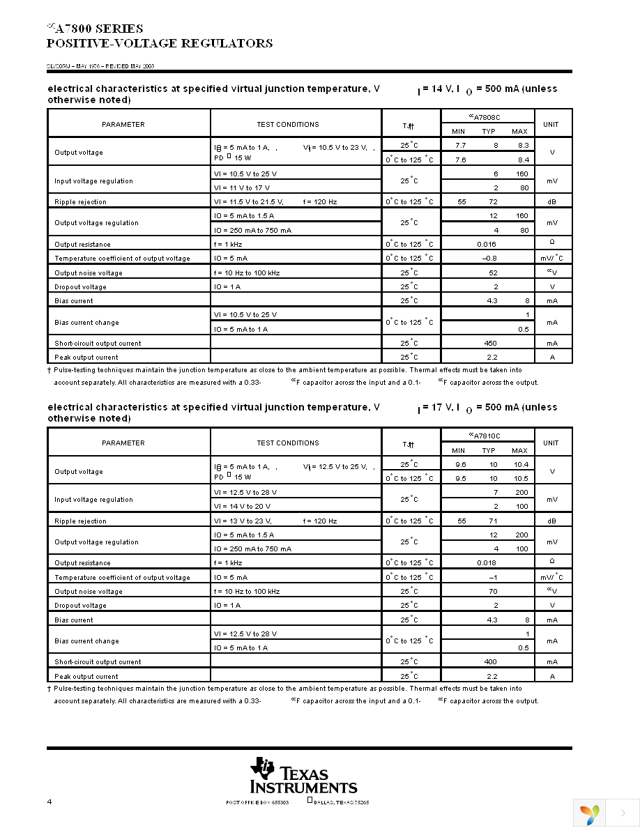 UA7808CKC Page 4