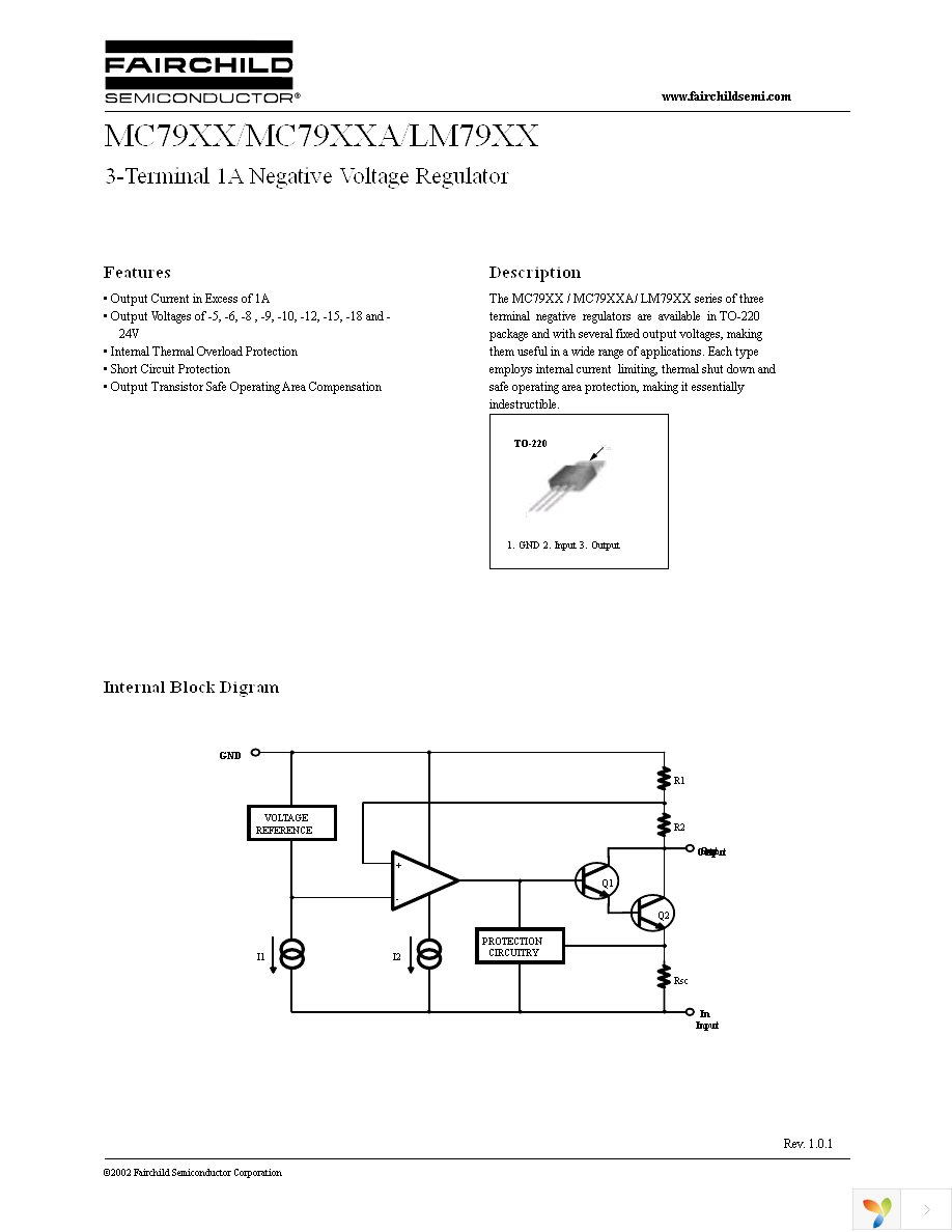 MC7915CT Page 1