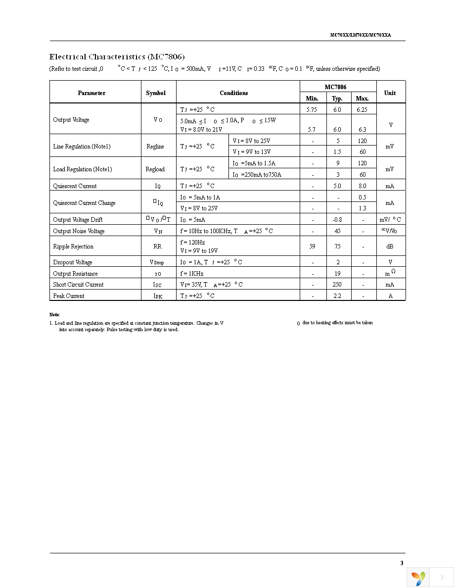 MC7805CT Page 3