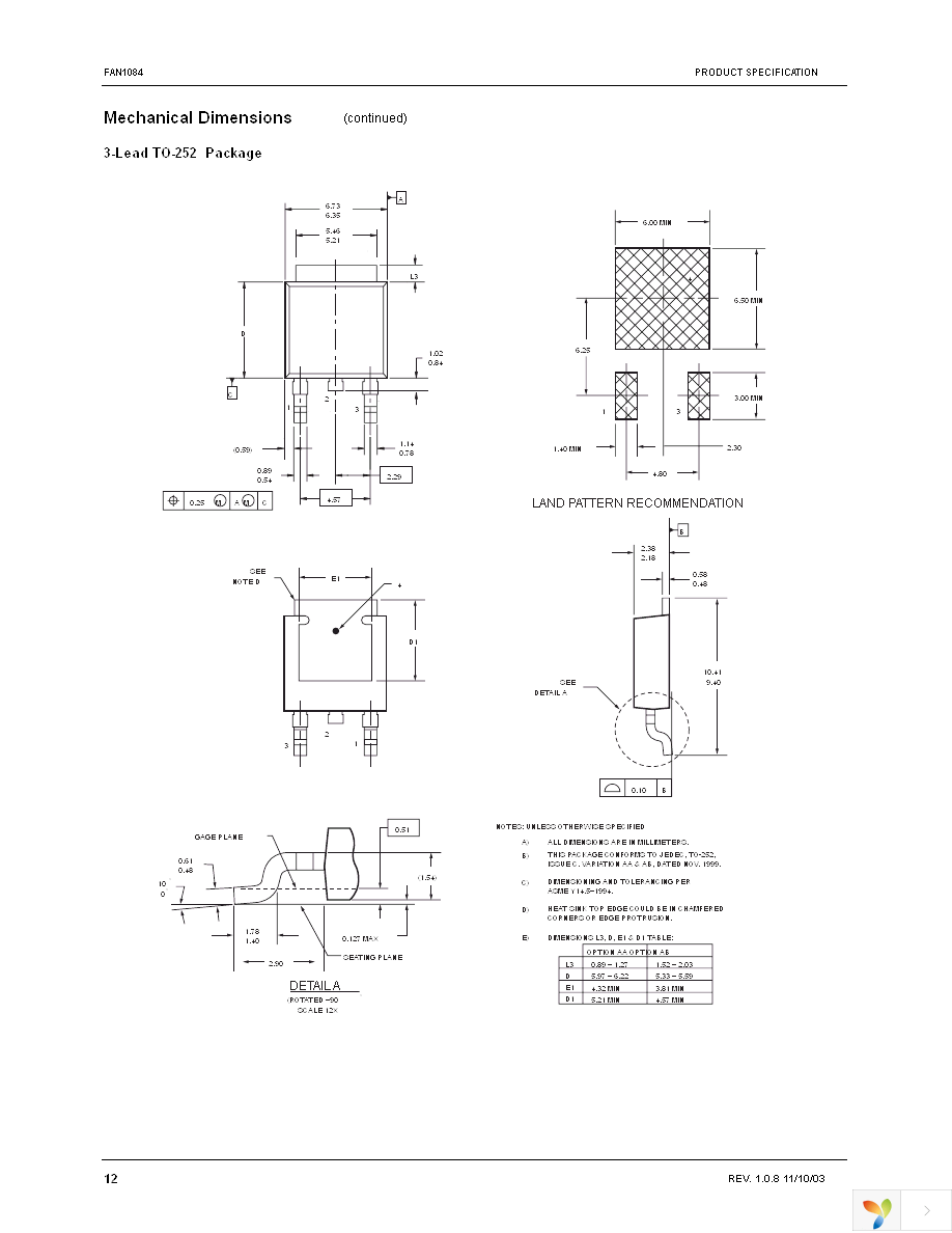 FAN1084D33X Page 12