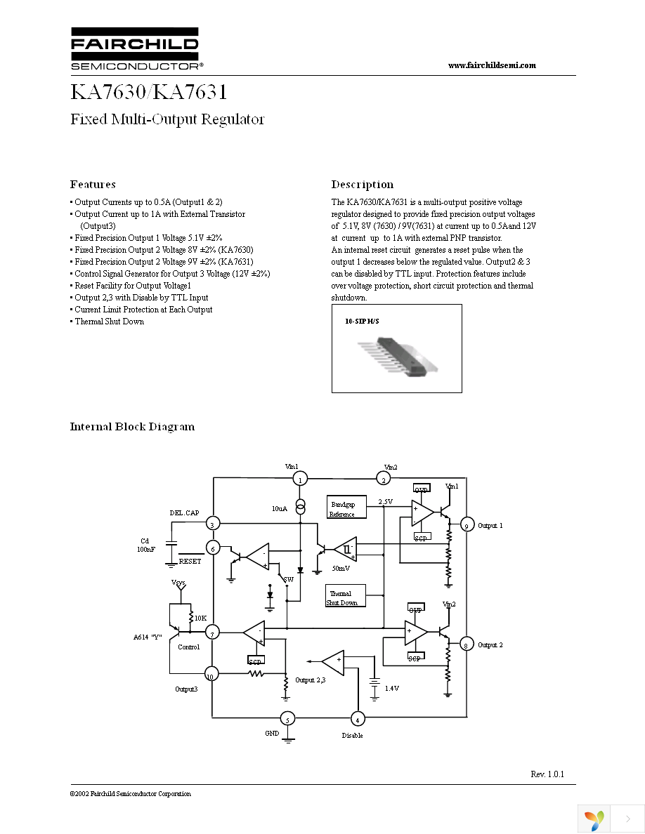 KA7630TS Page 1