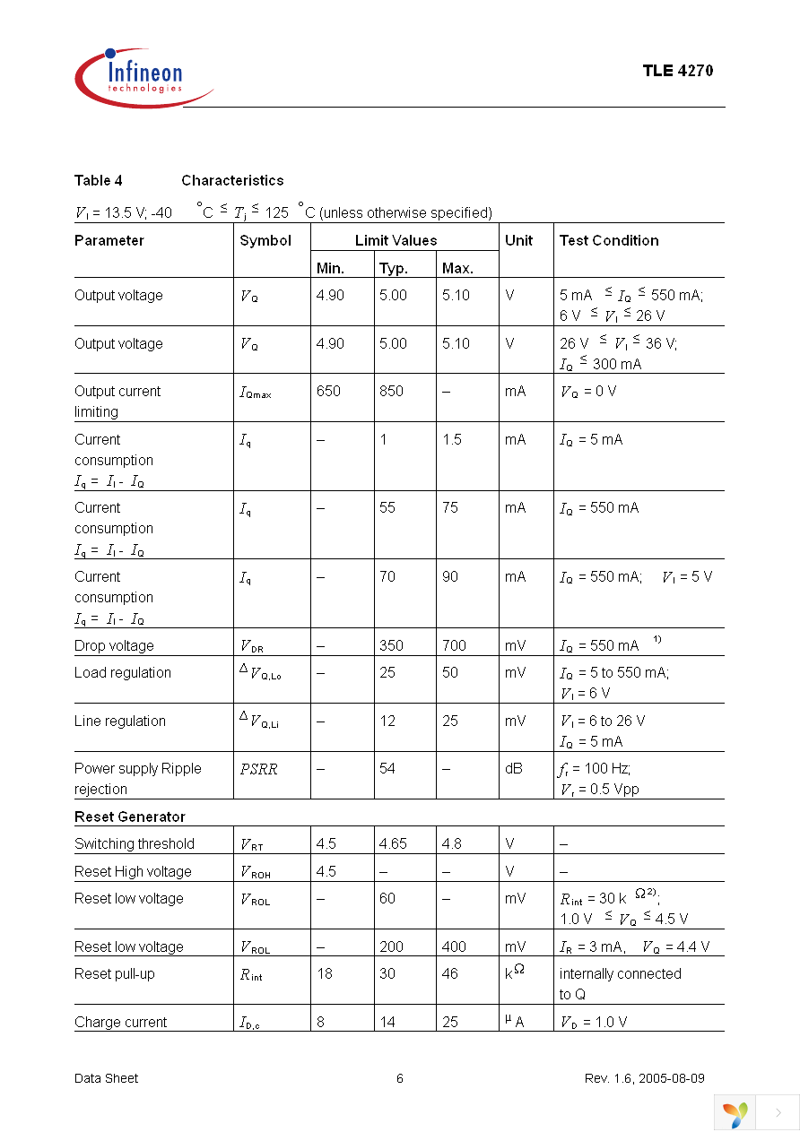 TLE4270G Page 6