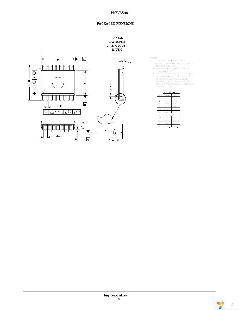 NCV8508DW50R2 Page 24