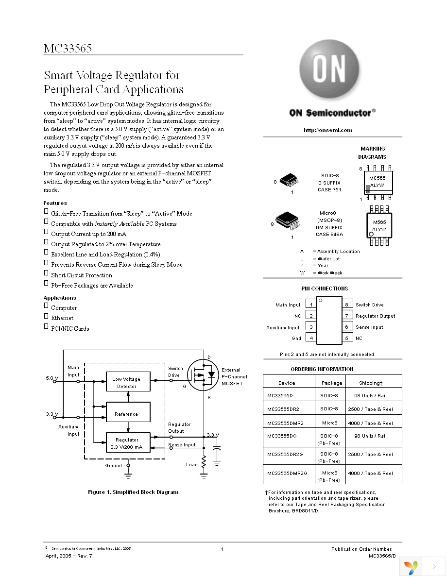 MC33565DR2 Page 1