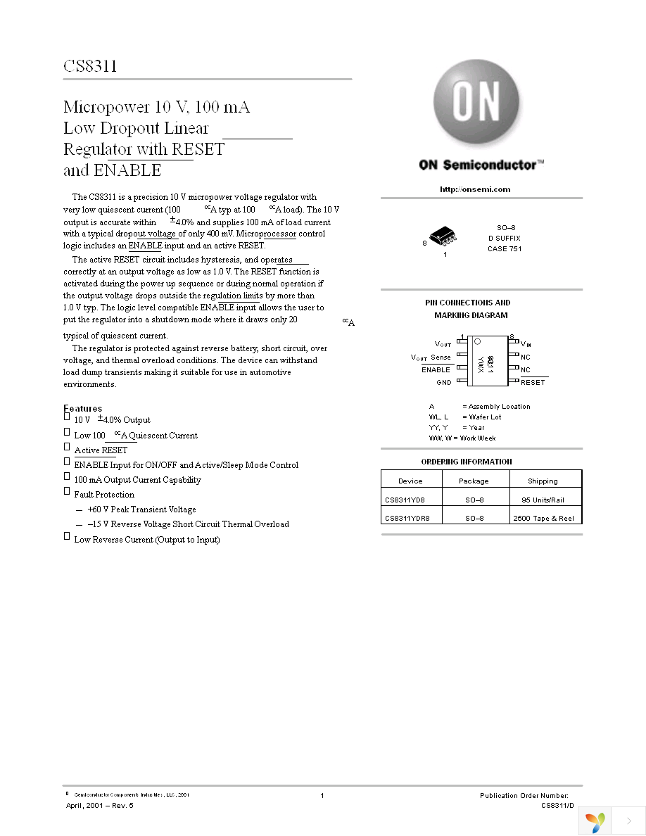 CS8311YDR8 Page 1