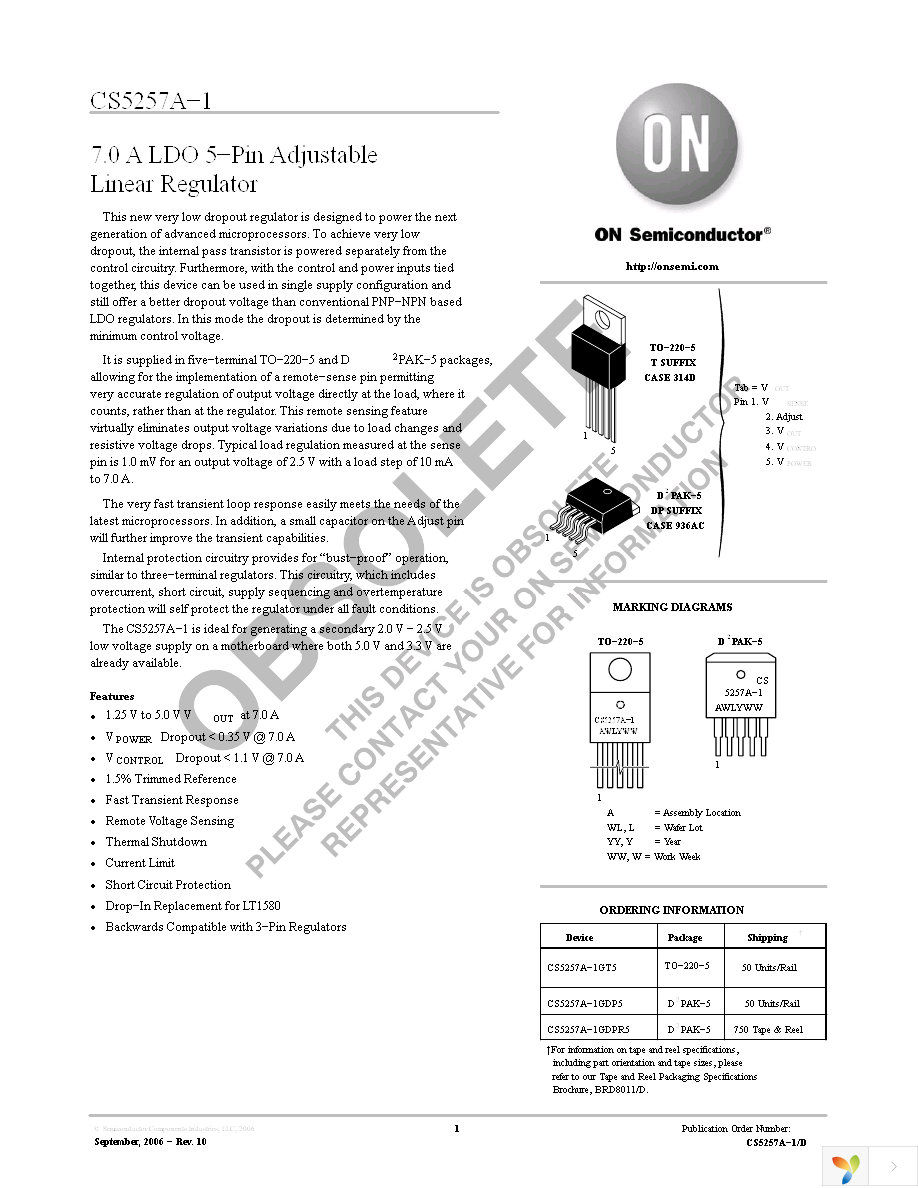 CS5257A-1GT5 Page 1