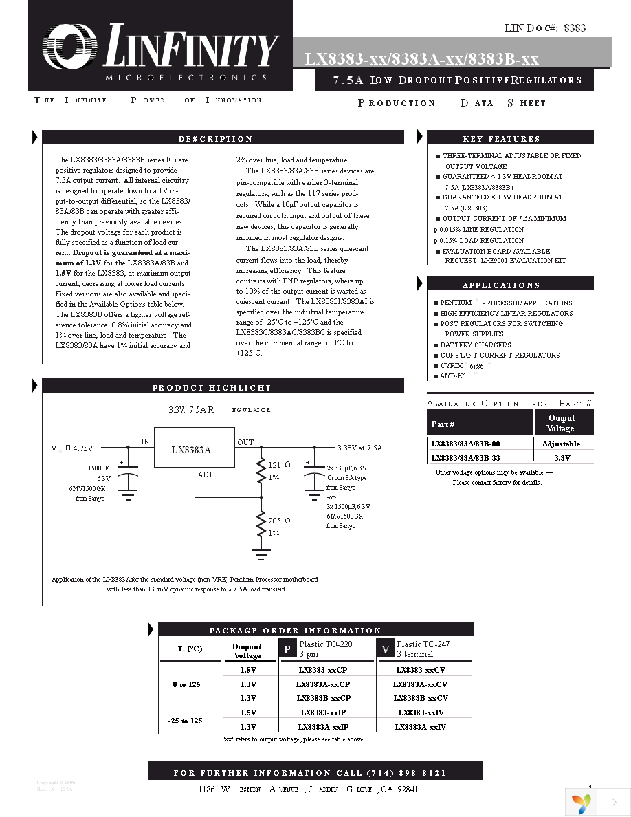 LX8383-00CP Page 1