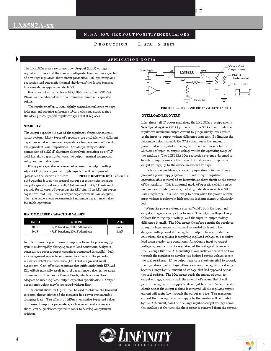 LX8582A-33CV Page 4