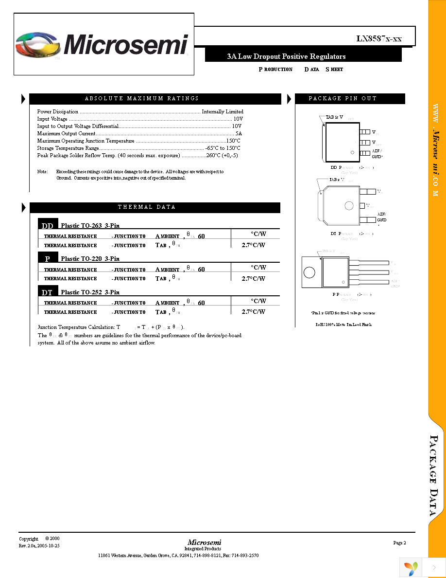 LX8587A-15CDD Page 2