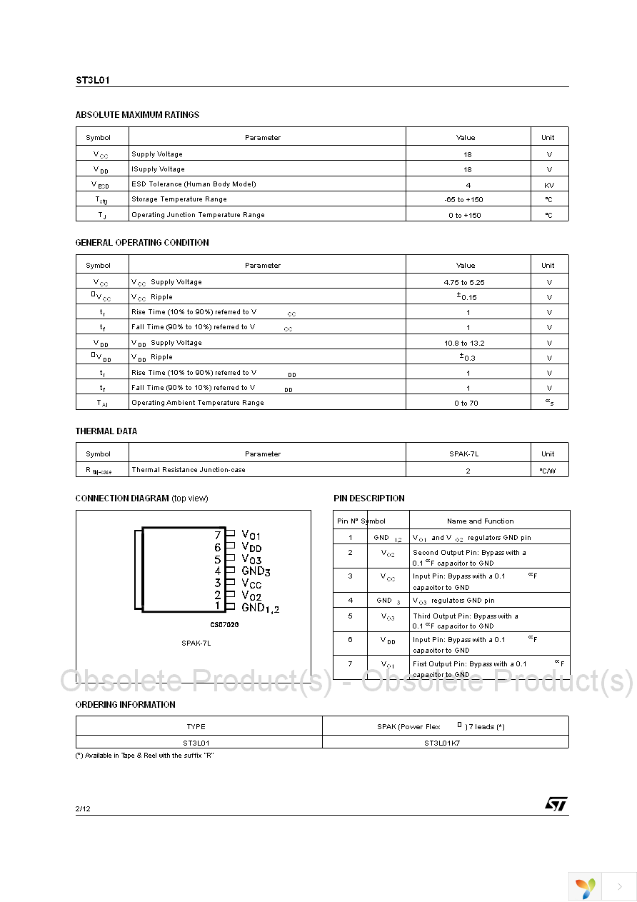 ST3L01K7R Page 2