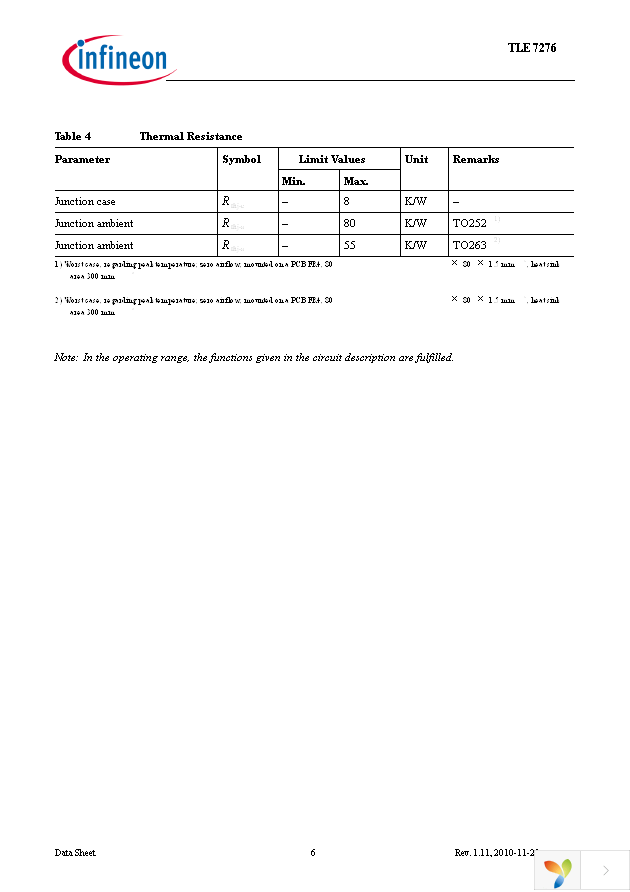 TLE7276G Page 6