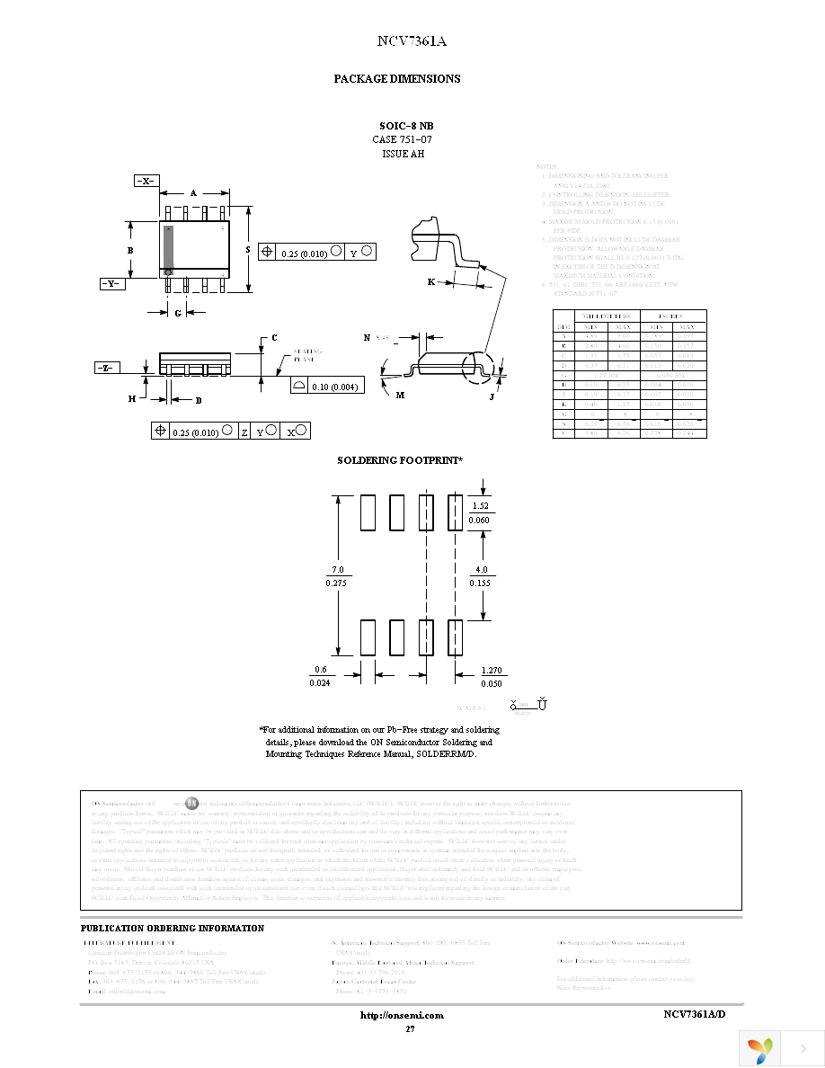 NCV7361ADG Page 27