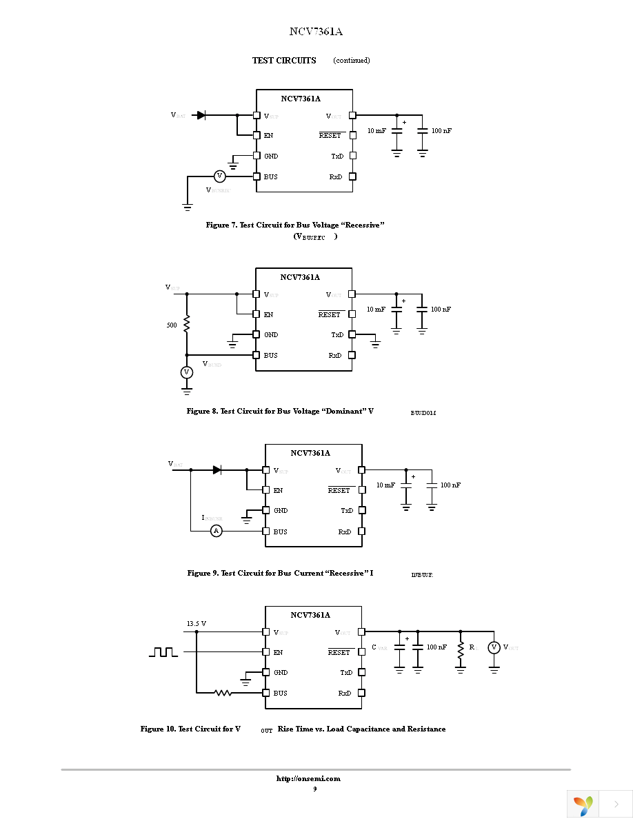 NCV7361ADG Page 9