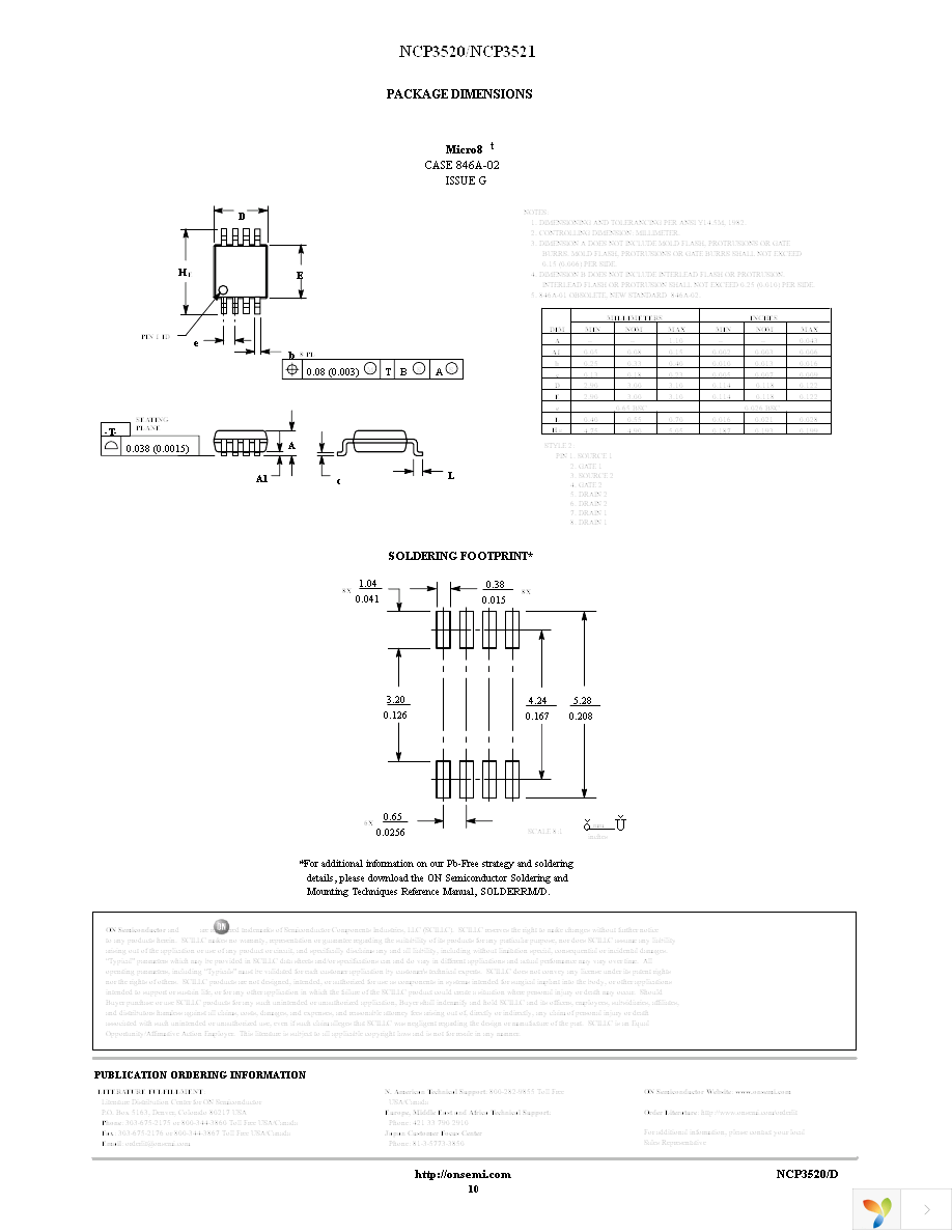 NCP3520DMR2G Page 10