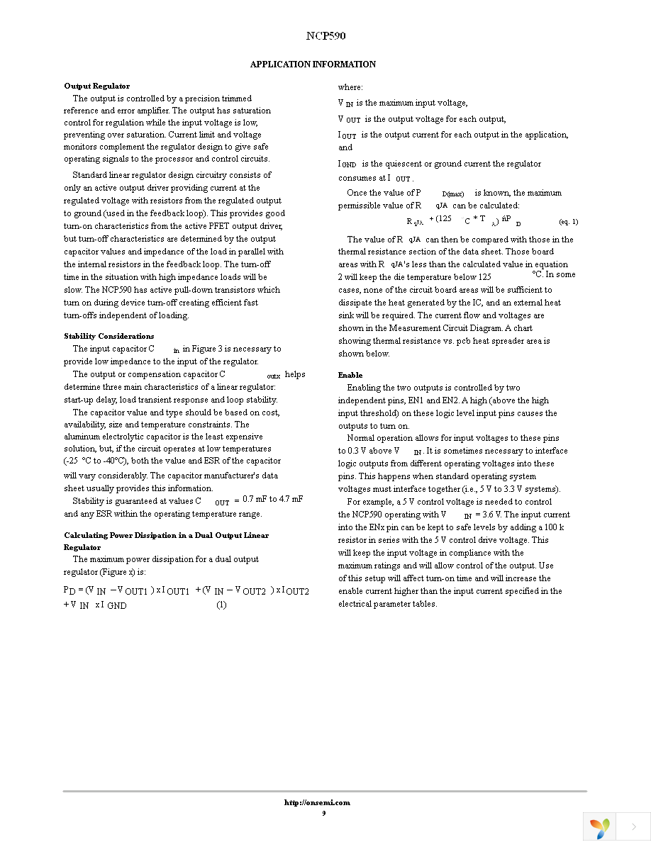 NCP590MNADR2G Page 9