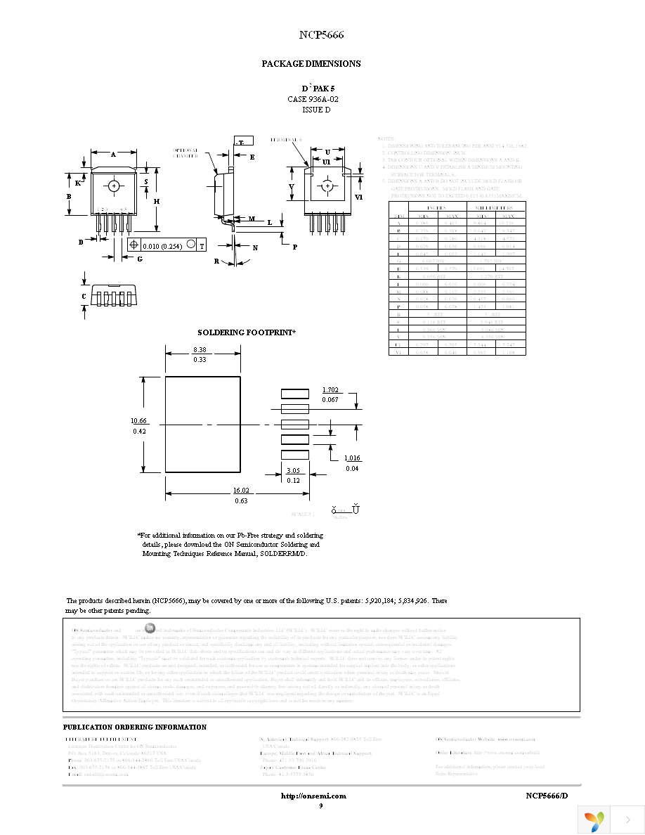 NCP5666DS25R4G Page 9