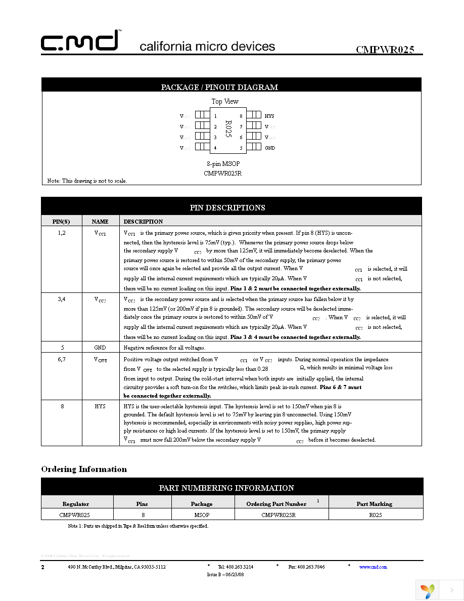 CMPWR025R Page 2