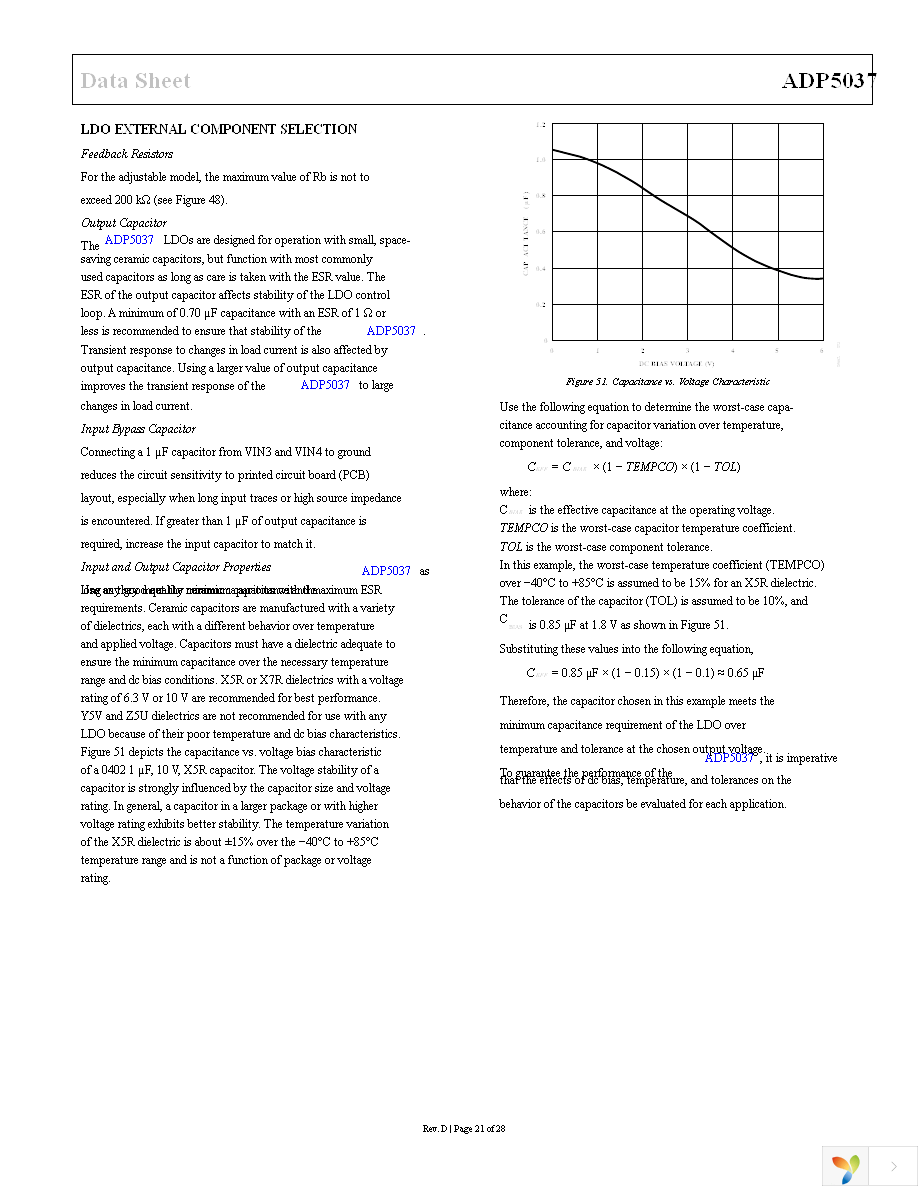 ADP5037ACPZ-R7 Page 21