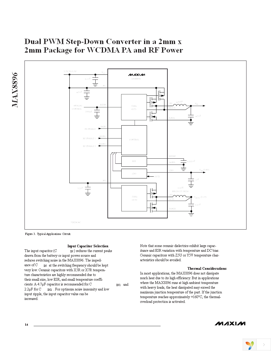 MAX8896EREE+T Page 14