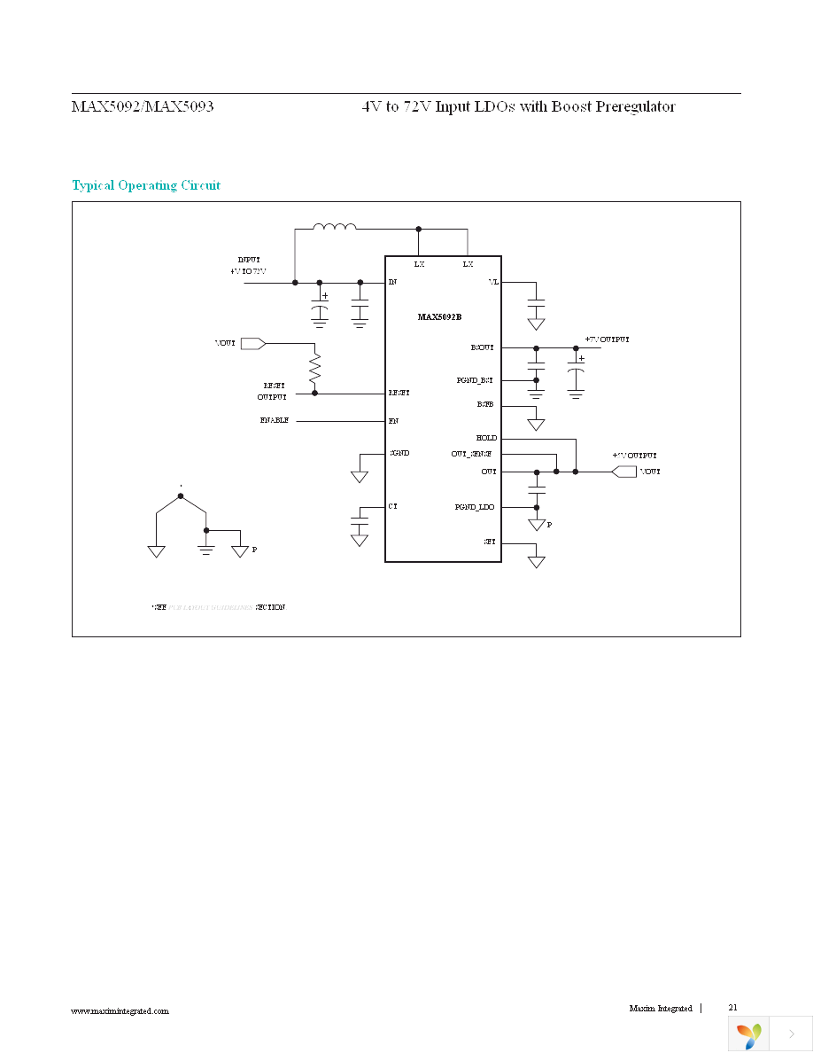 MAX5093BATE+ Page 21