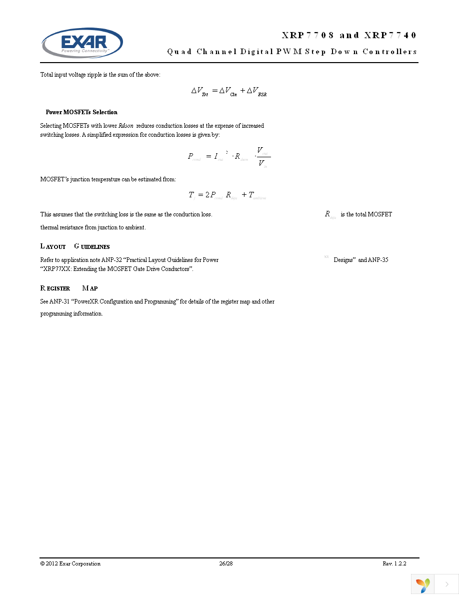 XRP7740ILB-0X18-F Page 26